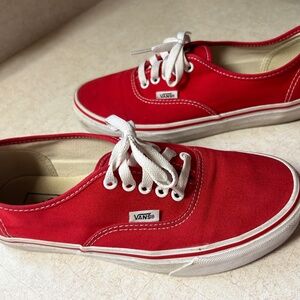 Vans - Authentic Shoe Red